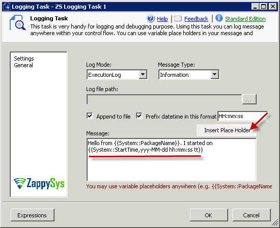 ssis logging task free visual studio marketplace